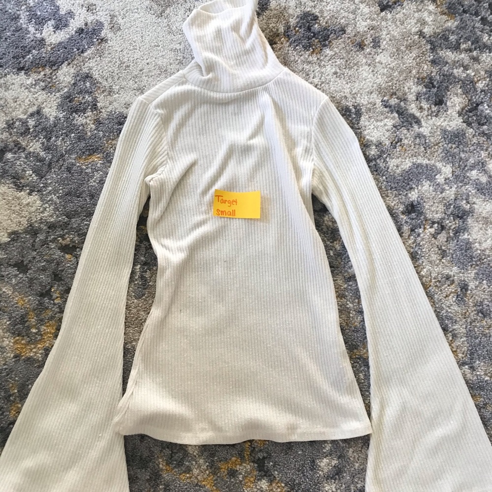 White turtleneck